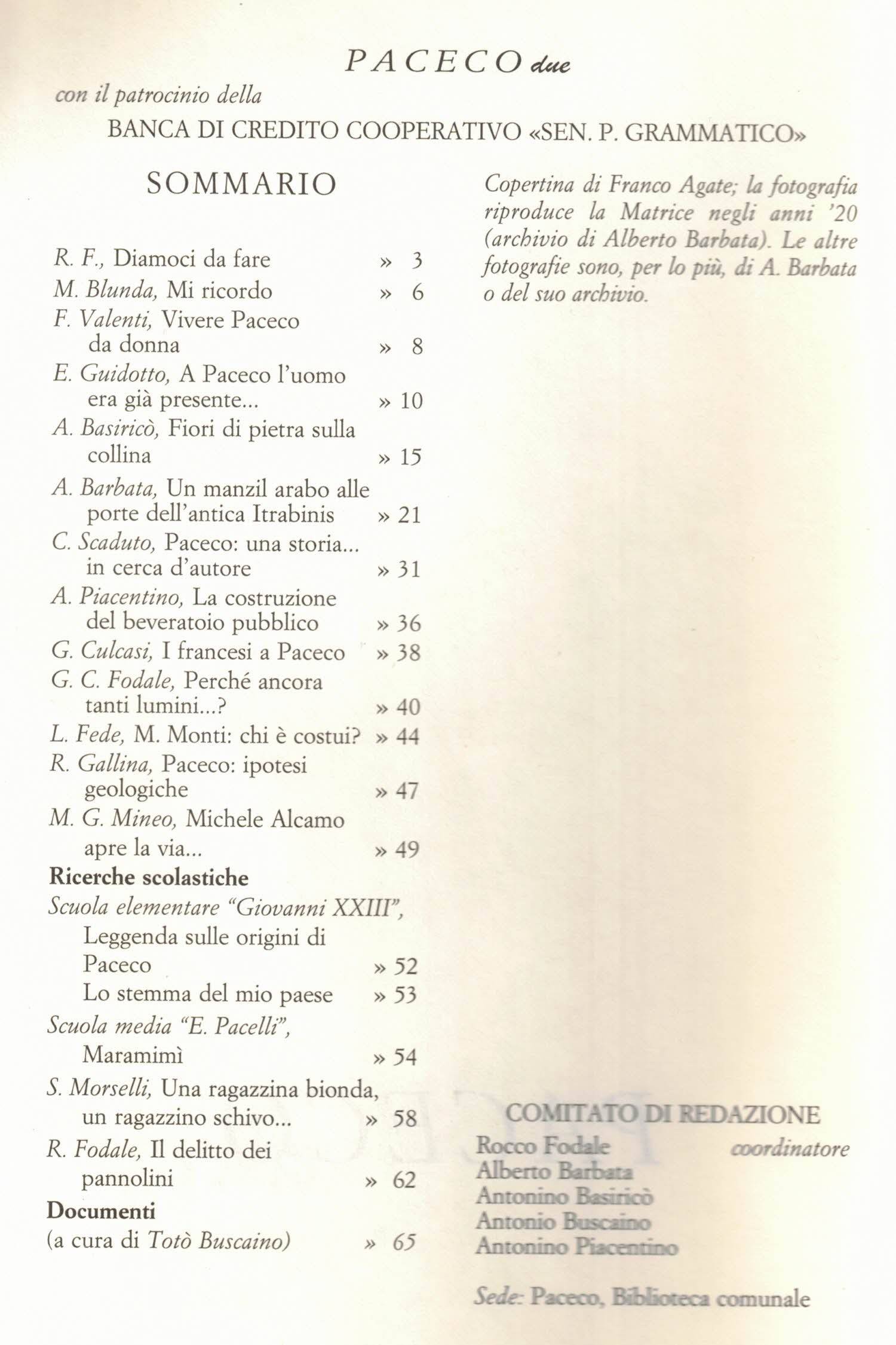 Sommario Paceco 2